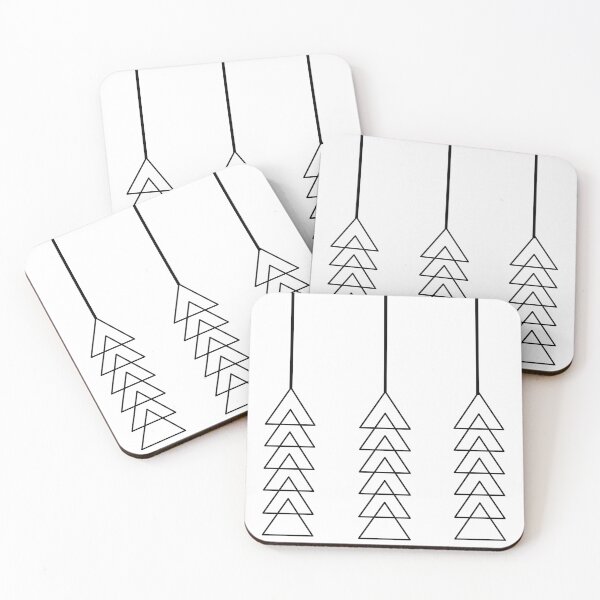 Item preview, Falling Triangles designed and sold by cerenalkan.