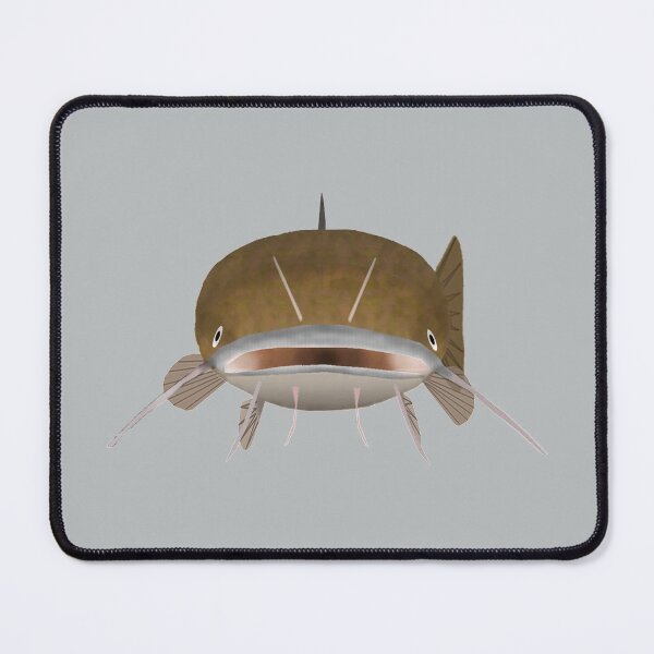 Item preview, Flathead Catfish - Fish Head designed and sold by fishfolkart.