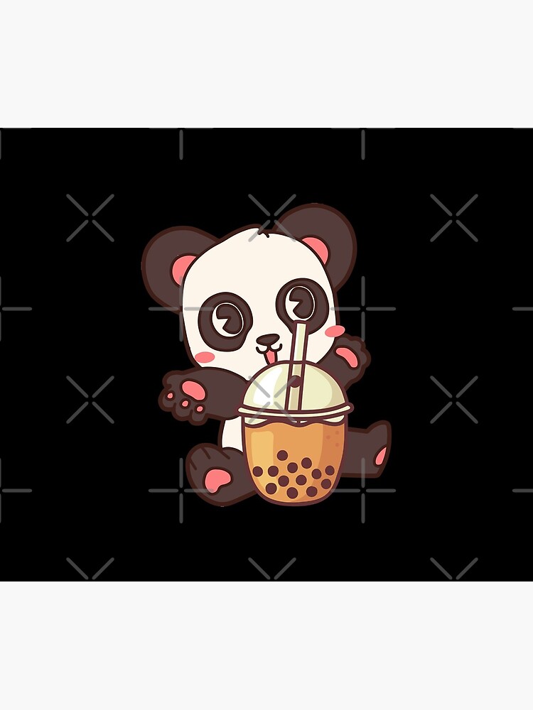 Panda Bubble Tea Travel Coffee Mug For Sale By Narilex Redbubble