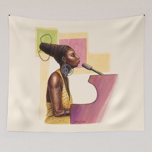 Item preview, Nina Simone by Julia Sanz designed and sold by Julia Sanz.