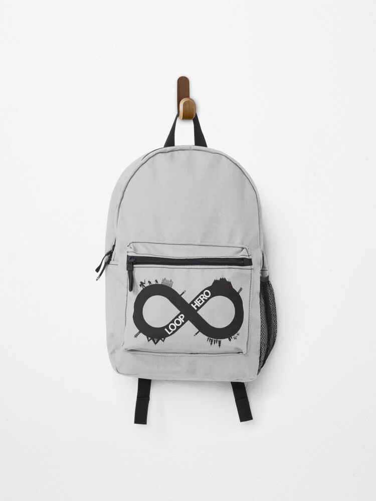 Thumbnail 1 of 3, Backpack, Infinity Loop Hero designed and sold by KrisSidDesigns.