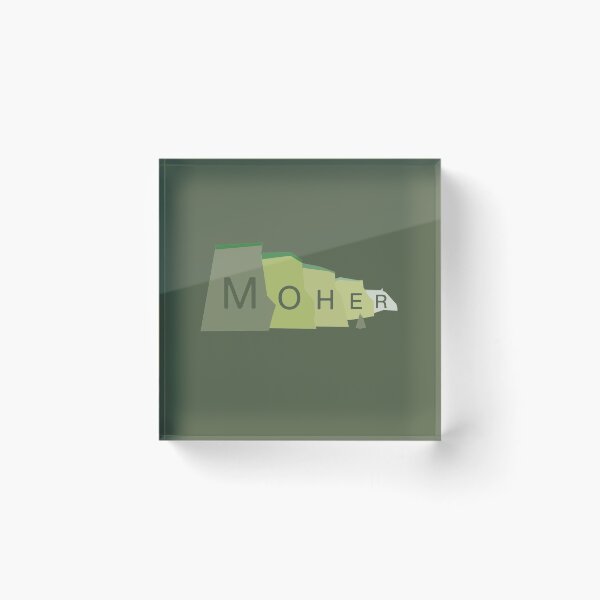 Item preview, Ireland Cliffs of Moher Irish Geometric Art  designed and sold by IronEcho.