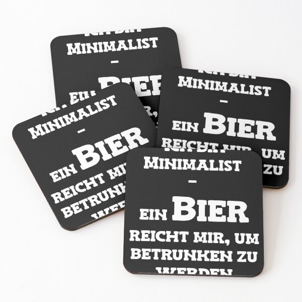 Item preview, Minimalism - one beer is enough designed and sold by L3610N.