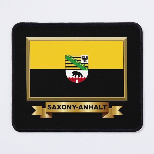 Item preview, SAXONY-ANHALT Flag Gifts, Masks, Stickers & Products (N) designed and sold by mpodger.