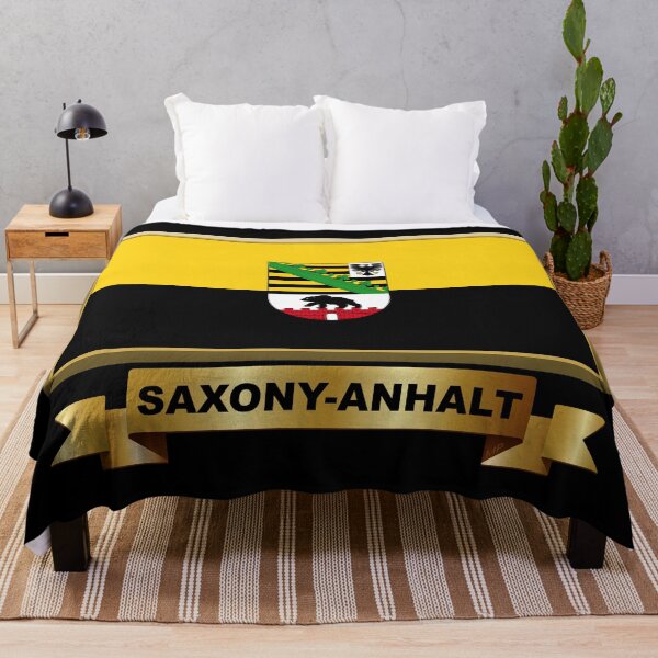 Item preview, SAXONY-ANHALT Flag Gifts, Masks, Stickers & Products (N) designed and sold by mpodger.