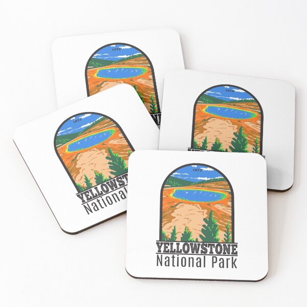 Item preview, Yellowstone National Park Grand Prismatic Spring designed and sold by KrisSidDesigns.