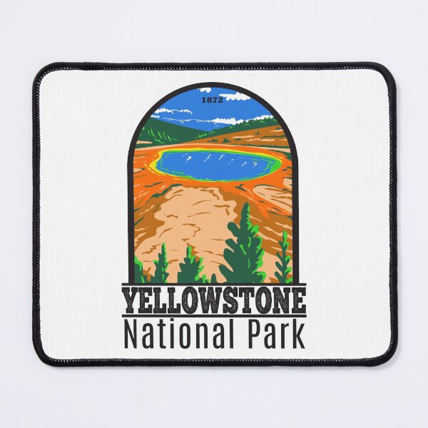 Item preview, Yellowstone National Park Grand Prismatic Spring designed and sold by KrisSidDesigns.