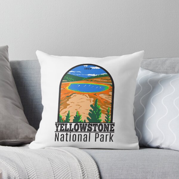 Item preview, Yellowstone National Park Grand Prismatic Spring designed and sold by KrisSidDesigns.