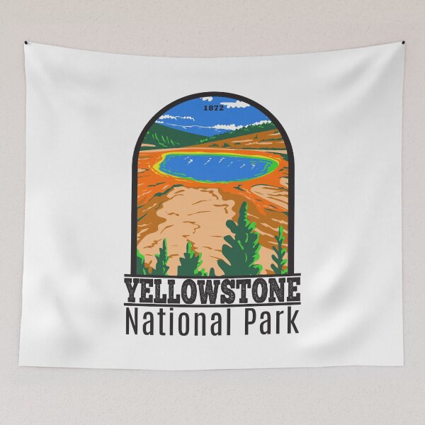 Item preview, Yellowstone National Park Grand Prismatic Spring designed and sold by KrisSidDesigns.