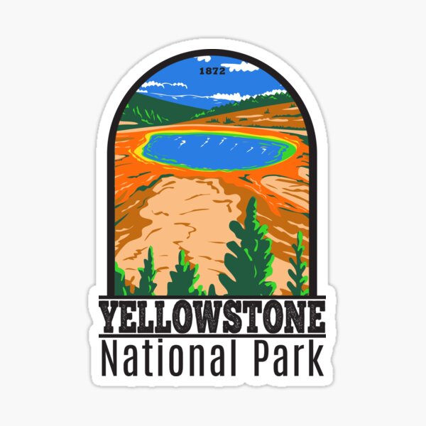 Item preview, Yellowstone National Park Grand Prismatic Spring designed and sold by KrisSidDesigns.
