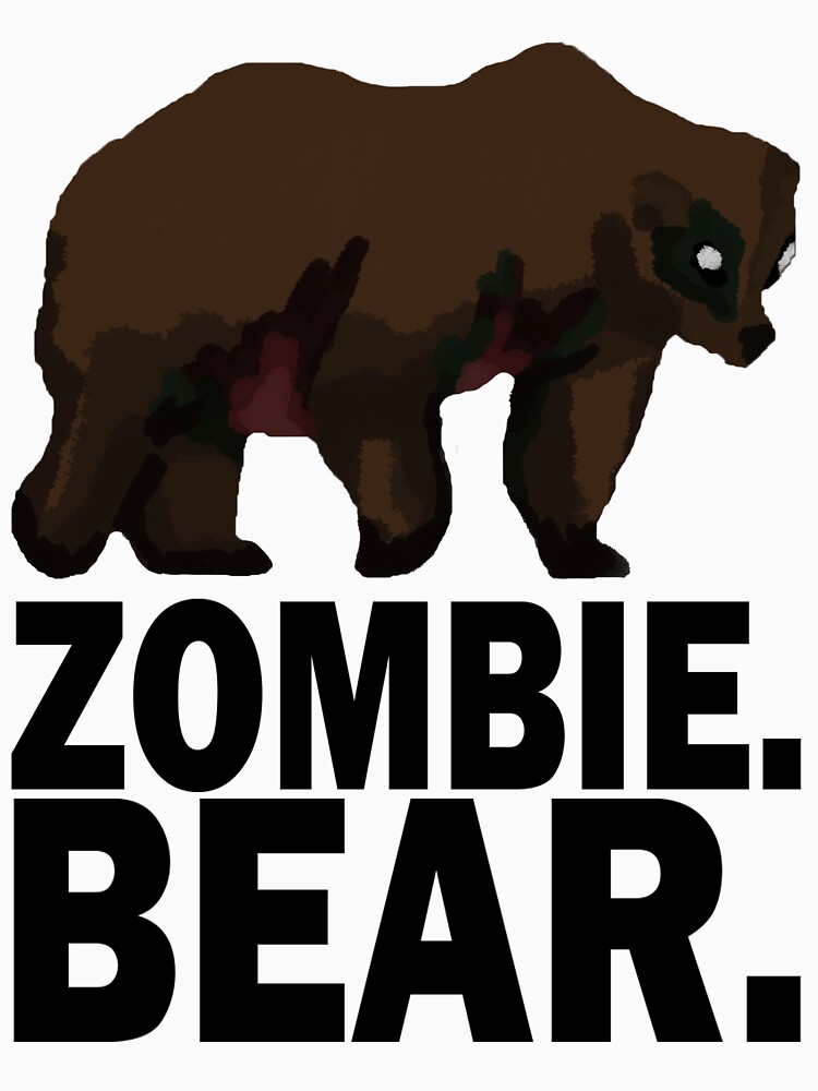 "Z Nation Zombie Bear" Tshirt for Sale by tempestaurora Redbubble