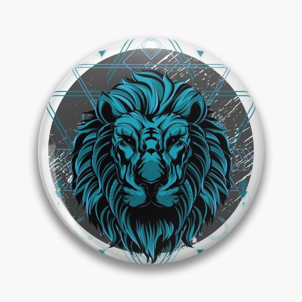 Item preview, Fierce Lion Digital Art Shirt designed and sold by PopUpMopShop.