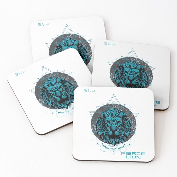 Item preview, Fierce Lion Digital Art Shirt designed and sold by PopUpMopShop.