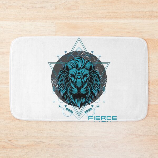 Item preview, Fierce Lion Digital Art Shirt designed and sold by PopUpMopShop.