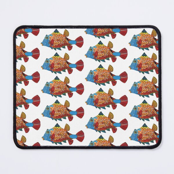Don’t forget to feed the Goldfish! Mouse Pad