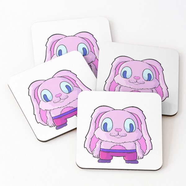 Item preview, Cutest pink bunny designed and sold by kukulgraphics.