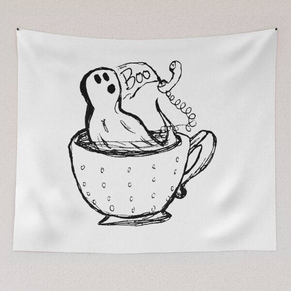 Item preview, Boo Tea Call designed and sold by MetaCynth.