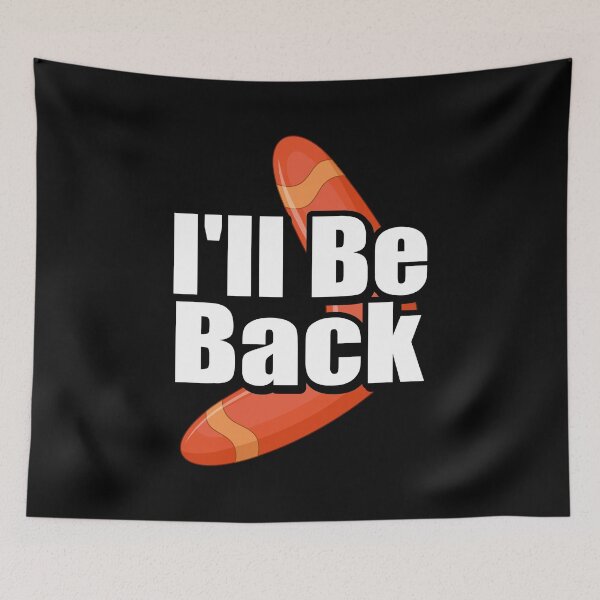 Item preview, Boomerang Sports Athletic Wind Game, Competitive Sport, I'll Be Back Boomerang designed and sold by Merchking1.