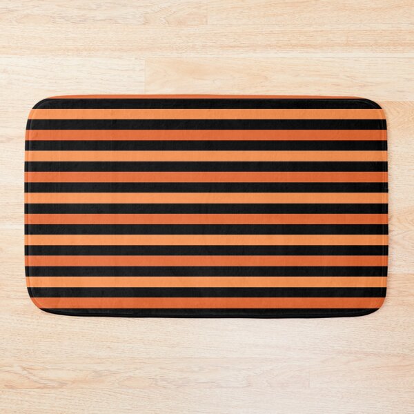 Item preview, Orange and black stripes Pattern | Fall and Halloween stripes Pattern | Halloween decor and gifts designed and sold by Violet Treasures.