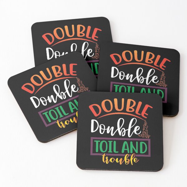 Item preview, DOUBLE Double TOIL AND trouble designed and sold by Leoster.