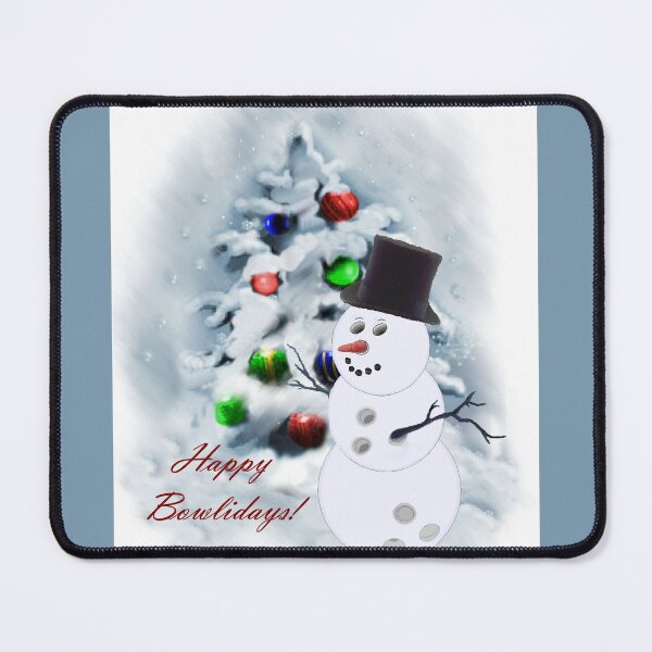 Item preview, Bowling Ball Snowman Christmas  designed and sold by springdaleshops.