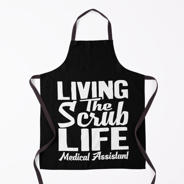 Item preview, Living The Scrub Life Medical Assistant , Nurse Paramedic Assistant Hospital Life Medical Profession designed and sold by Merchking1.