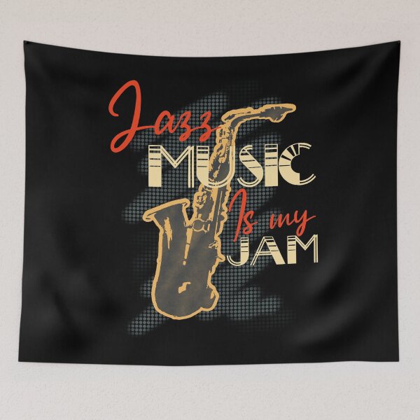 Item preview, Jazz music is my jam designed and sold by mwebba2005.