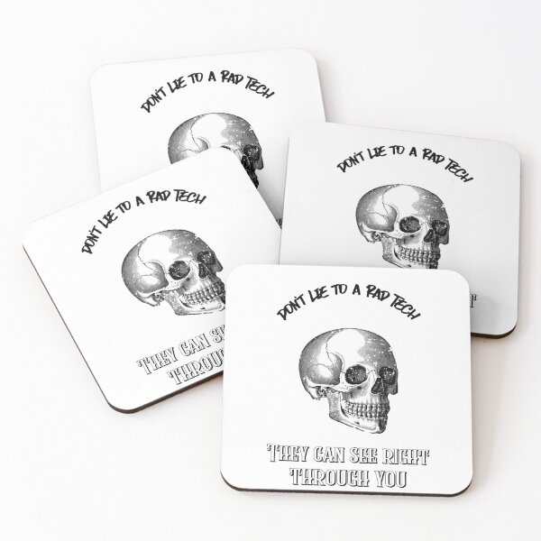 Item preview, Don't Lie to a Rad Tech, They Can See Right Through You | Funny Radiology Gift designed and sold by alseivert.