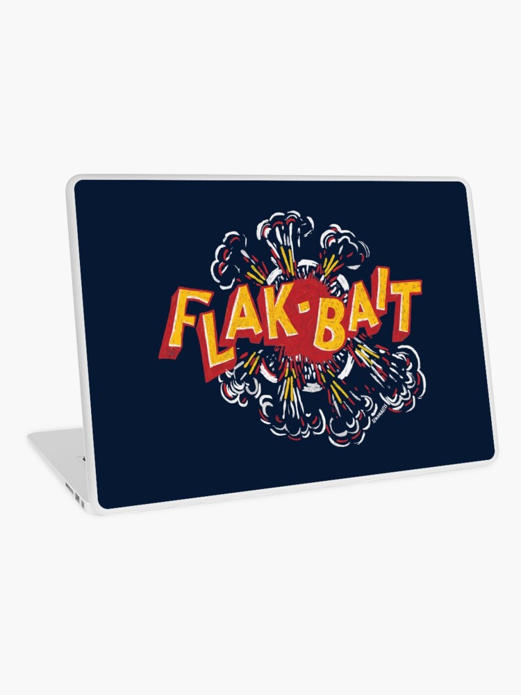 Flak-Bait Nose Art Sticker for Sale by 909Apparel