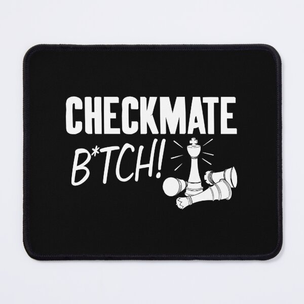 Item preview, Checkmate  Chess Player, Mind Games, Leisure Time, Chess Pun Silent Sports  designed and sold by Merchking1.