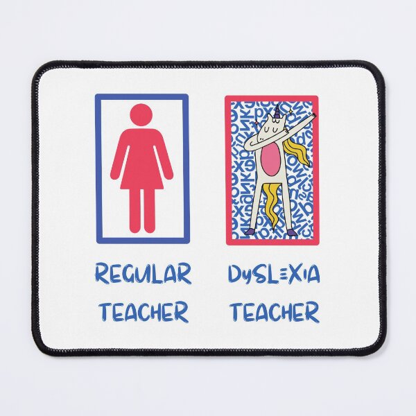 Item preview, Dyslexia Teacher| Dyslexia Day| Dyslexia Month| Dyslexia squad Unicorn design designed and sold by MYNTLYF.