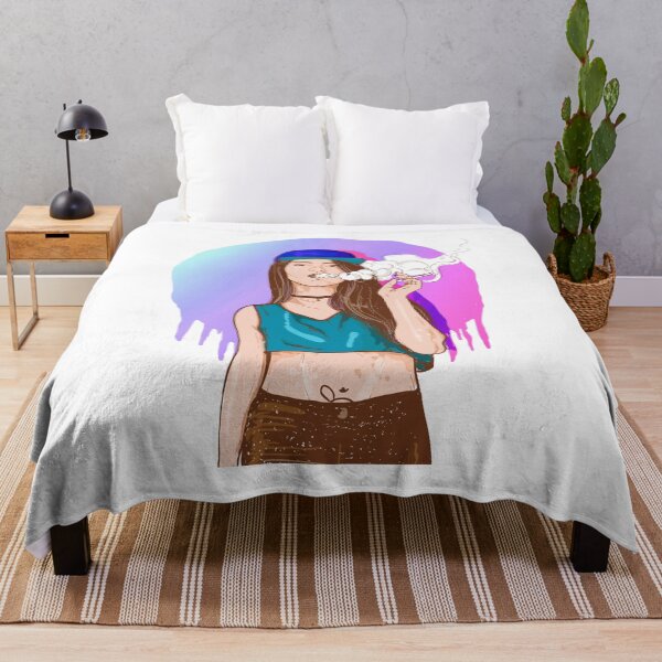 Item preview, Smoking Rapper Girl designed and sold by artorno.