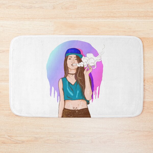 Item preview, Smoking Rapper Girl designed and sold by artorno.