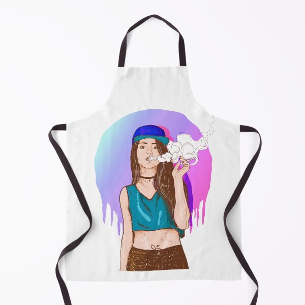 Item preview, Smoking Rapper Girl designed and sold by artorno.