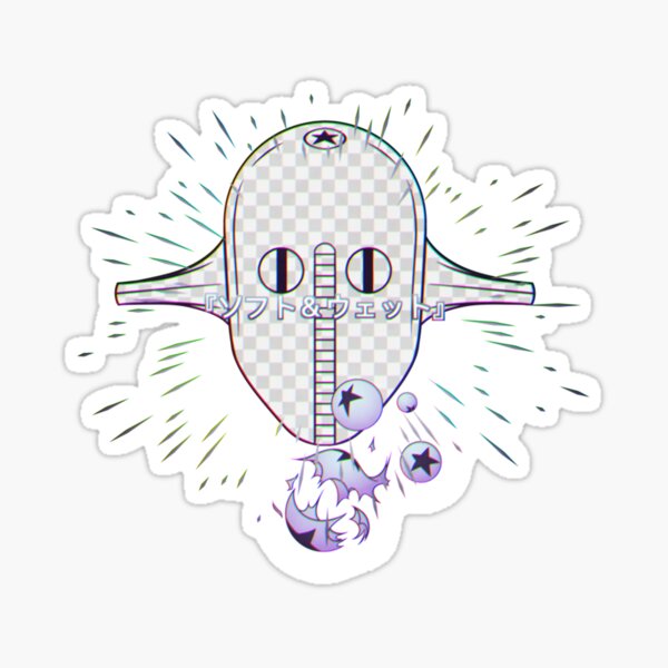 "Soft and Wet Classic " Sticker for Sale by TwoLegsVintage Redbubble