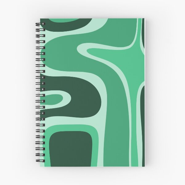 Item preview, Copacetic Retro Abstract Pattern in Jade Green Tones designed and sold by kierkegaard.