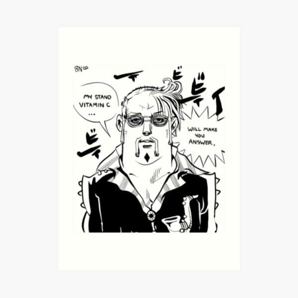 JoJo SBR - Tusk Act 4 Stand Rush Classic  Sticker for Sale by