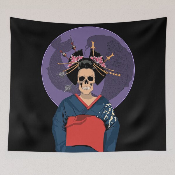 Item preview, Skull Geisha  designed and sold by ZethTheReaper19.