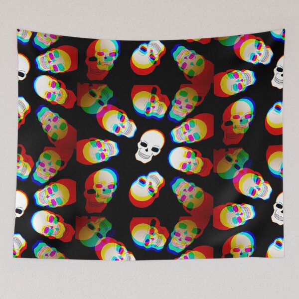Item preview, Many Burning Skulls designed and sold by RioCariocaClub.