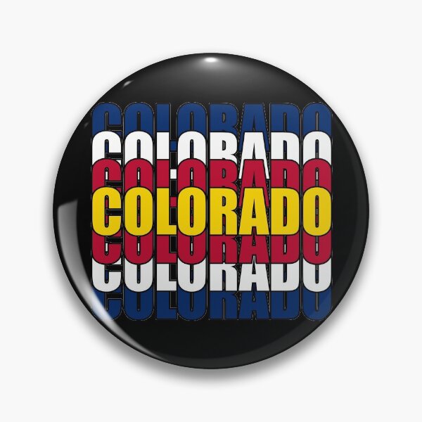 Item preview, Colorado State Flag Typography designed and sold by that5280lady.