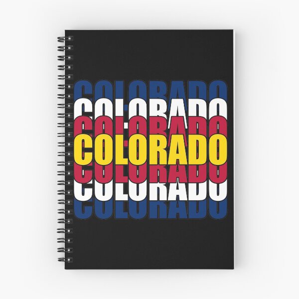 Item preview, Colorado State Flag Typography designed and sold by that5280lady.