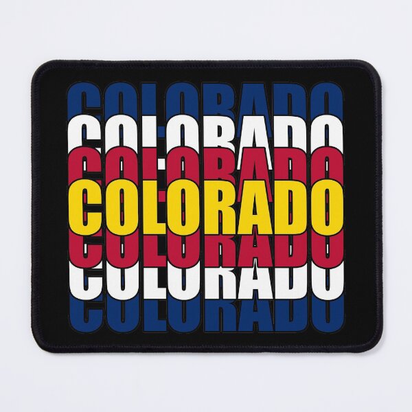 Item preview, Colorado State Flag Typography designed and sold by that5280lady.