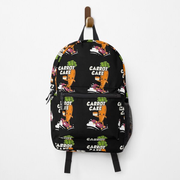 Item preview, Carrot Cake Day Punny Vegan Vegetarian Healthy Foodie Skater designed and sold by Merchking1.