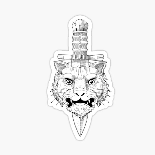 Rage against the dying of the light with lion tattoo idea | TattoosAI
