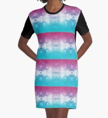 Cosmic Aerosol Graphic T-Shirt Dress
