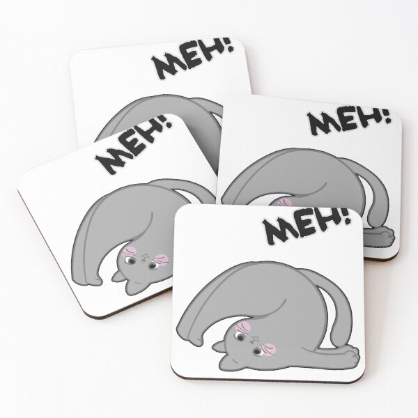 Item preview, Funny meh cat - funny cat designed and sold by NathBros.