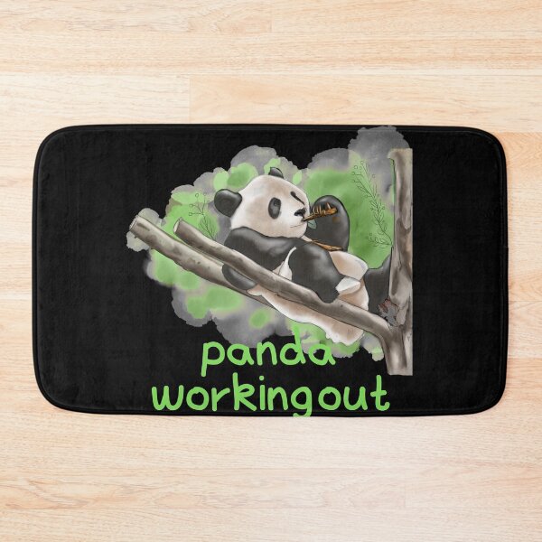Item preview, Copy of panda working out designed and sold by animalstore11.