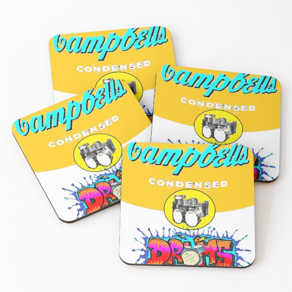 Item preview, Music drum drumming soup pop Art by LowEndGraphics designed and sold by LowEndGraphics.