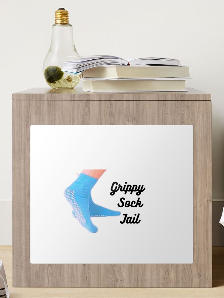 Grippy Sock Jail Sticker for Sale by emma-michal