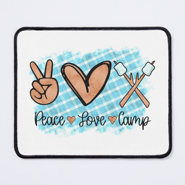 Item preview, Peace Love Camping designed and sold by Sassylife.